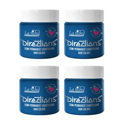 Immagine di La Riche Directions 4 colori semi permanenti per capelli, 100 ml, colore: blu laguna