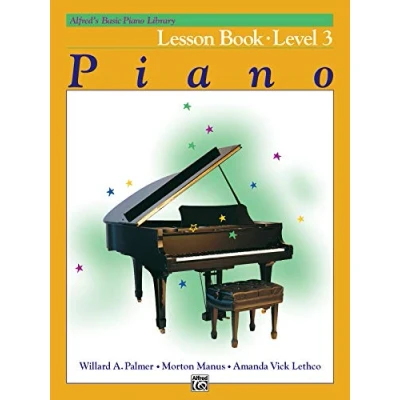 Immagine di Alfred&#039;s Basic Piano Library Lesson Book: Level 3