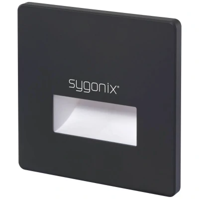 Immagine di Sygonix SY 6179432 Lampada da incasso a parete LED 1.2 W (monocolore) Nero