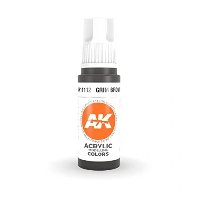 Immagine di AK Interactive 3rd Gen Acrylic Grim Brown 17ml