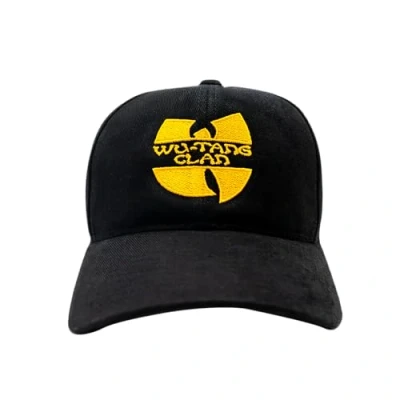 Immagine di Wu Tang Clan Cappello Snapback Regolabile Logo Ricamato Nero, nero