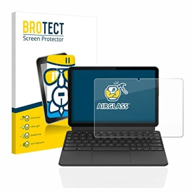 Immagine di brotect Pellicola Protettiva Vetro per Lenovo IdeaPad Duet Chromebook 10.1&quot; (in formato orizzontale) Protezione Schermo [Durezza Estrema 9H,