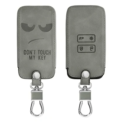 Immagine di kwmobile Custodia Compatibile con Renault 4 tasti Smart Key (solo Keyless Go) Cover Chiavi Auto Protezione Copri Telecomando Copertina Chiave Don&#039;t touch my