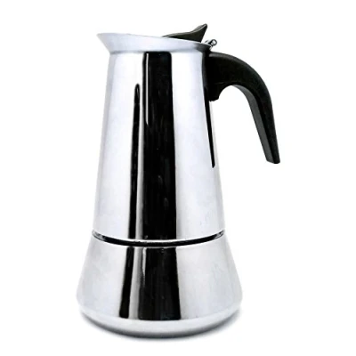 Immagine di Nerthus Cafetera de inducción 6 tazas Caffettiera induzione Tazze, Acciaio Inossidabile, Argento