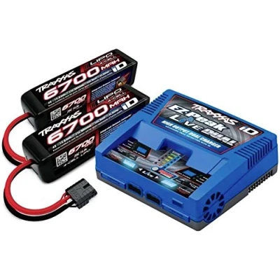 Immagine di Traxxas EZ Peak Live Dual +2x LiPo Akku Caricatore per modellismo 26 A LiPo, NiMH Spegnimento Minus Delta U, Rilevamento della batteria, Controllo