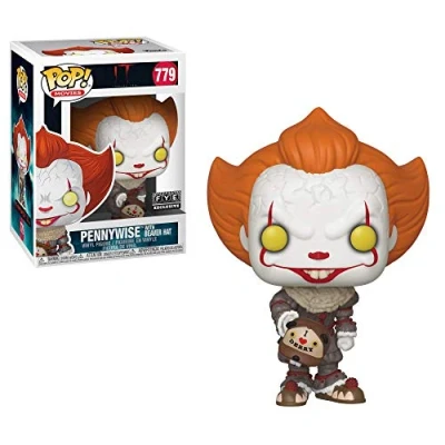 Immagine di Funko Pop. Vinyl: Movies: It: Chapter 2 Pennywise W/Beaver Hat W/Chase (Styles May Vary)