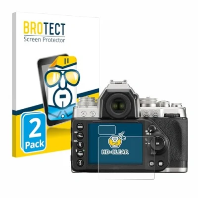 Immagine di brotect Pellicola Protettiva per Nikon Df Protezione Schermo (2 Pezzi) [Trasparente, Anti Impronte]