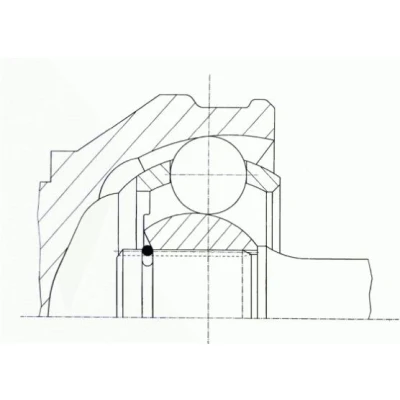 Immagine di LÖBRO 303535 Kit Giunto Omocinetico NBR (Nitrile Butadiene Caucciù)