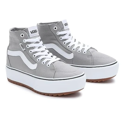 Immagine di Vans Filmore Hi Tapered Platform ST, Scarpe da Ginnastica Donna, Canvas Drizzle, 38.5 EU