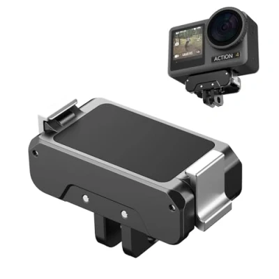 Immagine di CERFFOOL Supporto magnetico Adattatore per DJI Osmo Action 4/3 a sgancio rapido pieghevole 1/4 &quot;Thread Camera Accessori