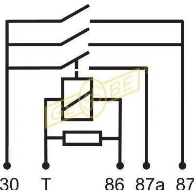 Immagine di GEBE 9 9602 1 Regolatore di corrente, Lampada a scarico gas 12V MERCEDES BENZ: CLA Coupe (C117) 220 CDI / d, d 2.1