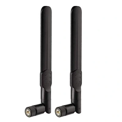 Immagine di Bingfu Antenna 4G LTE SMA Maschio 8dBi per Tim Vodafone Iliad WindTre Router Modem Gateway Cellulare Telecamera Telefono di Casa,2 Pacchi