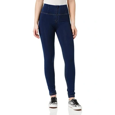 Immagine di FREDDY Pantalone WR.up® Skinny Vita Alta Lunghezza Regular in Denim Elasticizzato, Scuro, Small