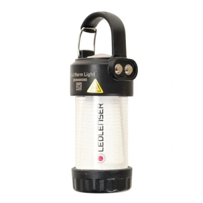 Immagine di Ledlenser ML4 LED Warm Light Lanterna, batteria ricaricabile 14500, 300 lumen, anabbagliate (brevettato), fino a 40 ore di autonomia, luce rossa, possibile uso con 1 AA,moschettone, outdoor