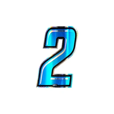 Immagine di 4R Quattroerre.it 13272 Numero Racing 2, Blu