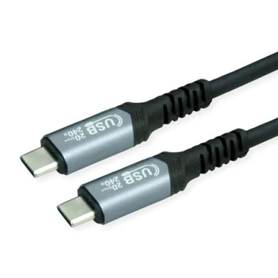 Immagine di Value Cavo USB USB4™ Spina C®, C® 2.00 m Nero Schermato 11.99.9087