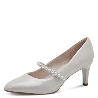 Immagine di Tamaris Damen 1 22424 44, Scarpe décolleté Donna, Argento, 41 EU