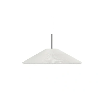 Immagine di New Works Lampada LED a sospensione Nebra, Ø 90 cm, bianco, personalizzabile