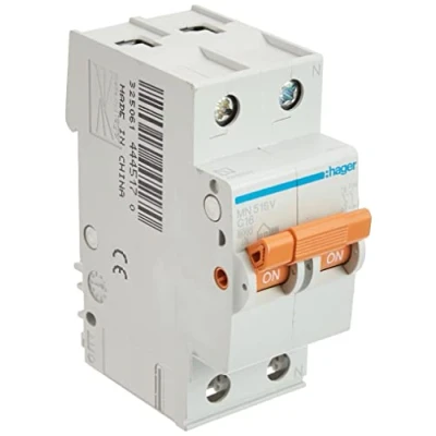 Immagine di Interruptor automático magnetotérmico serie MN, 1P+N, 16A, curva C, 6KA