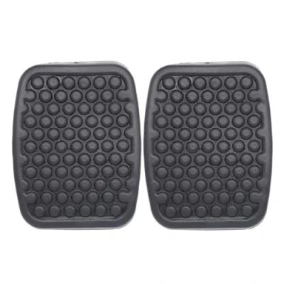 Immagine di WUPEDI 49451 60B00 49751 79001 Cuscinetto piedi pedale frizione freno in gomma for auto, Swift, DAEWOO, Matiz Tico Sostituzione coperchio acceleratore Pedali per auto(2pc)