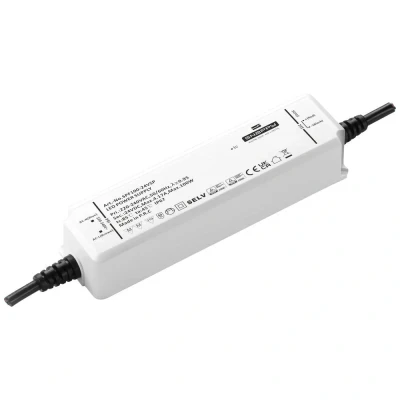 Immagine di Dehner Elektronik SPF 100 24VSP Trasformatore per LED, Driver LED Tensione costante W 4.1 A 24 V adatto mobili, Protezione sovraccarico,