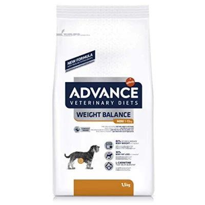 Immagine di Advance Veterinary Diets Weight Balance Mini Cibo per Cani con Problemi di Sovrappeso 1,5kg
