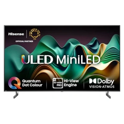 Immagine di Hisense TV 65&quot; Mini LED 4K 65U62NQ, Smart VIDAA U7, Dolby Vision IQ, HDR 10+ Adaptive, Game Mode Plus, Alexa Built in, Voice, Tuner DVB T2/S2 HEVC 10, lativù