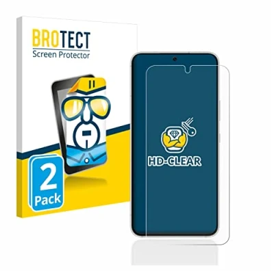 Immagine di brotect Pellicola Protettiva per Samsung Galaxy S22 5G Protezione Schermo (2 Pezzi) [Trasparente, Anti Impronte]