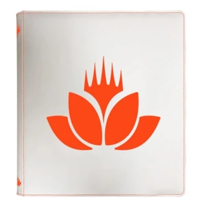 Immagine di Ultra PRO Mana 8 12 Pocket Zip Binder Lotus for Magic: The Gathering, contiene e protegge 480 carte di dimensioni standard, Collector&#039;s Edition Durable Trading Secure Side Loading