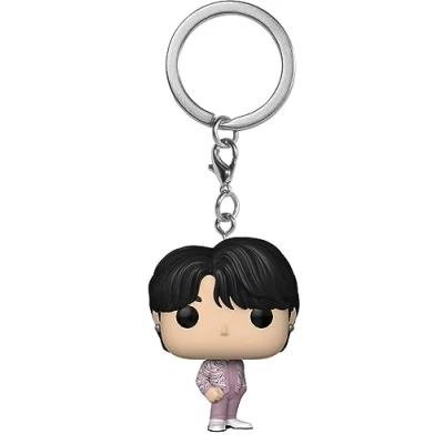 Immagine di Funko Pop! Keychain: BTS Jimin Mini Figura in Vinile da Collezione Novità Portachiavi Riempitivi per Calze Idea Regalo Merchandising Ufficiale Music Fans Minifigure