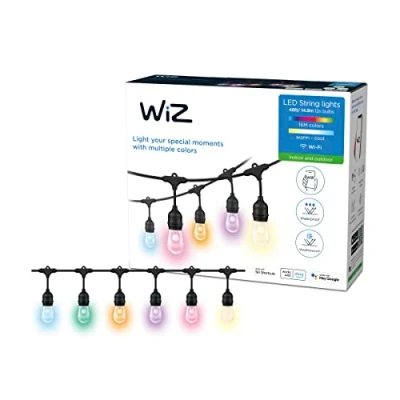 Immagine di WiZ Catenaria Smart WiFi, Luce Bianca e Colorata, Dimmerabile, Milioni di Colori, 8W, Tecnologia SpaceSense, Controllo Vocale (Alexa, Apple HomeKit. Google Home)