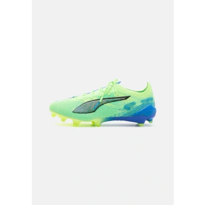 Immagine di Puma Ultra 5 Ultimate FG Scarpe da calcetto con tacchetti, Uomo, Taglia: 41, Fizzy apple/white/bluemazing Tessuto / sintetico