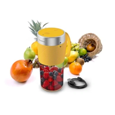 Immagine di Moulinex Lightmix, Frullatore Portatile, 300 ml, Potente, Ricaricabile, Nest Yellow, LM1C0210