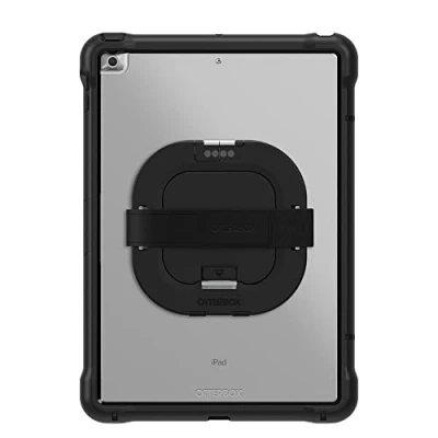 Immagine di Cover OtterBox UnlimitED per iPad 10,2&quot; (7.ª gen 2019 / 8.ª 2020 9.ª 2021), con stand e protettore schermo integrato, antishock, Grigio, Versione No Pack Retail
