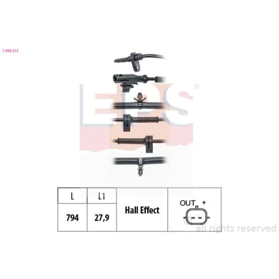 Immagine di EPS 1.960.213 Sensore ABS 794 FORD: Ecosport Mk2