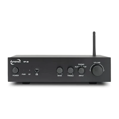 Immagine di Dynavox VP 40 Amplificatore Stereo 2 x 20 W Nero Bluetooth®