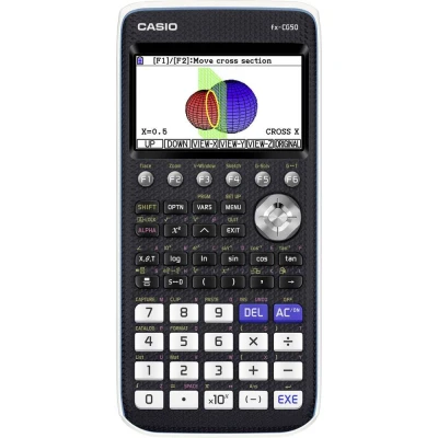 Immagine di Casio fx CG50 Calcolatrice grafica Nero Display (cifre): 21 A batteria (L x P) 89 18.6 188.5 mm