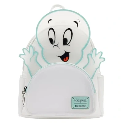 Immagine di Loungefly Casper the Friendly Ghost Borsa a tracolla doppia tracolla, bianco