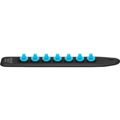 Immagine di HAZET SmartRail 1/4&quot;, vuoto, 850SR 7, Supporto per binario a innesto in plastica 7x bussole quadrate da magnetico, semplice, Azionamento: quadrato 6,3 mm (1/4 di pollice), Made Germany