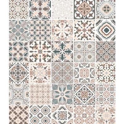 Immagine di WENKO Parete posteriore in ventro piastrellata 60 x 70 cm Paraspruzzi Multicolore