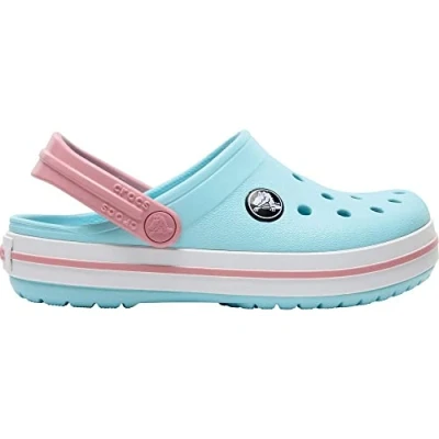 Immagine di Crocs Crocband Clog K, Zoccoli Unisex Bambini e ragazzi, Ice Blue/White, 36/37 EU