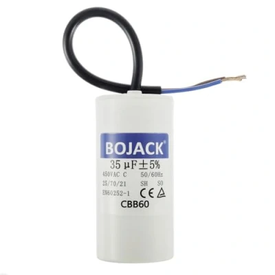 Immagine di BOJACK CBB60 35uf 450V 50/60Hz condensatore di Avviamento, SH Condensatori, Capacitor, soppressione con filo