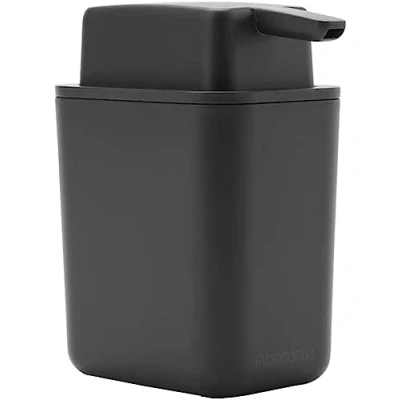 Immagine di Brabantia Mindset Portasapone Base Antiscivolo Nervature Mantengono la Saponetta Asciutta Interna Rimovibile Metallo Resistente alla Corrosione per Bagno Fresh White 12 x 8 cm