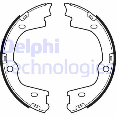 Immagine di DELPHI LS2086 Freno di Stazionamento