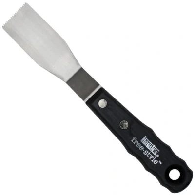 Immagine di Liquitex Spatola Grande N8 Lung: 8,5 cm Larg: 3,5 A Pettine