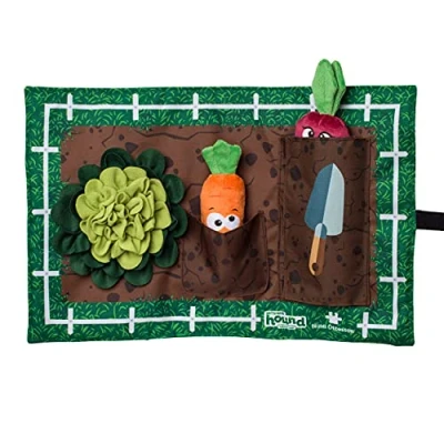 Immagine di Nina Ottosson di Outward Hound Activity Matz Garden Game tappetino rompicapo per cani in peluche