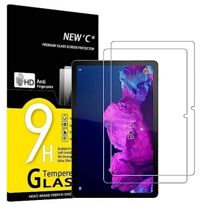 Immagine di NEW&#039;C 2 Pezzi, Pellicola Prottetiva compatibile con Lenovo Tab P11 Pro (2a Gen) (2022 Release), Xiaoxin Pad 2022 11.2, Vetro Temperato, Durezza 9H, 0,33mm Ultra Trasparent, Resistente