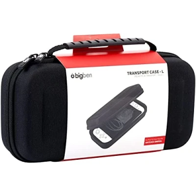 Immagine di Bigben Interactive Custodia di Trasporto Rigida Taglia Adatta alla Console Nintendo Switch con I Suoi Joy con, SWITCHPOUCHL