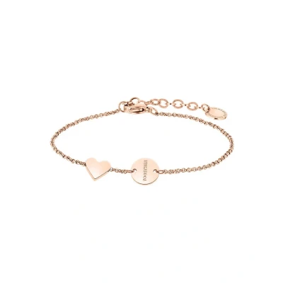Immagine di Liebeskind Berlin Armkettchen MIT ANHÄNGERN Edelstahl 20CM Bracciale, Taglia: One Size, Rosé