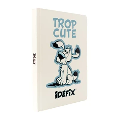 Immagine di Grupo Erik: quaderno A5 Asterix&amp;Obelix Idefix a righe, con copertina rigida laminata, opaca e soft touch, 180 pagine, qualità Premium, ideale come Notebook o da personalizzare